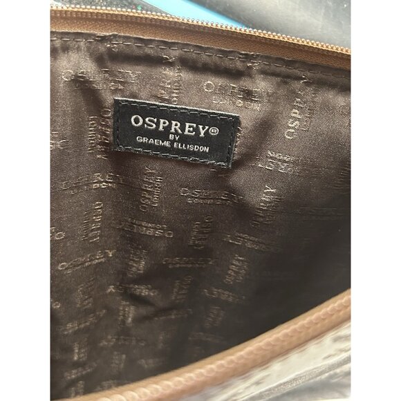 OSPREY Zipper Bag Pouch JULIAN GRAHAM 2018 Pebble Beach Concours Road Race 10x14 - Picture 7 of 11